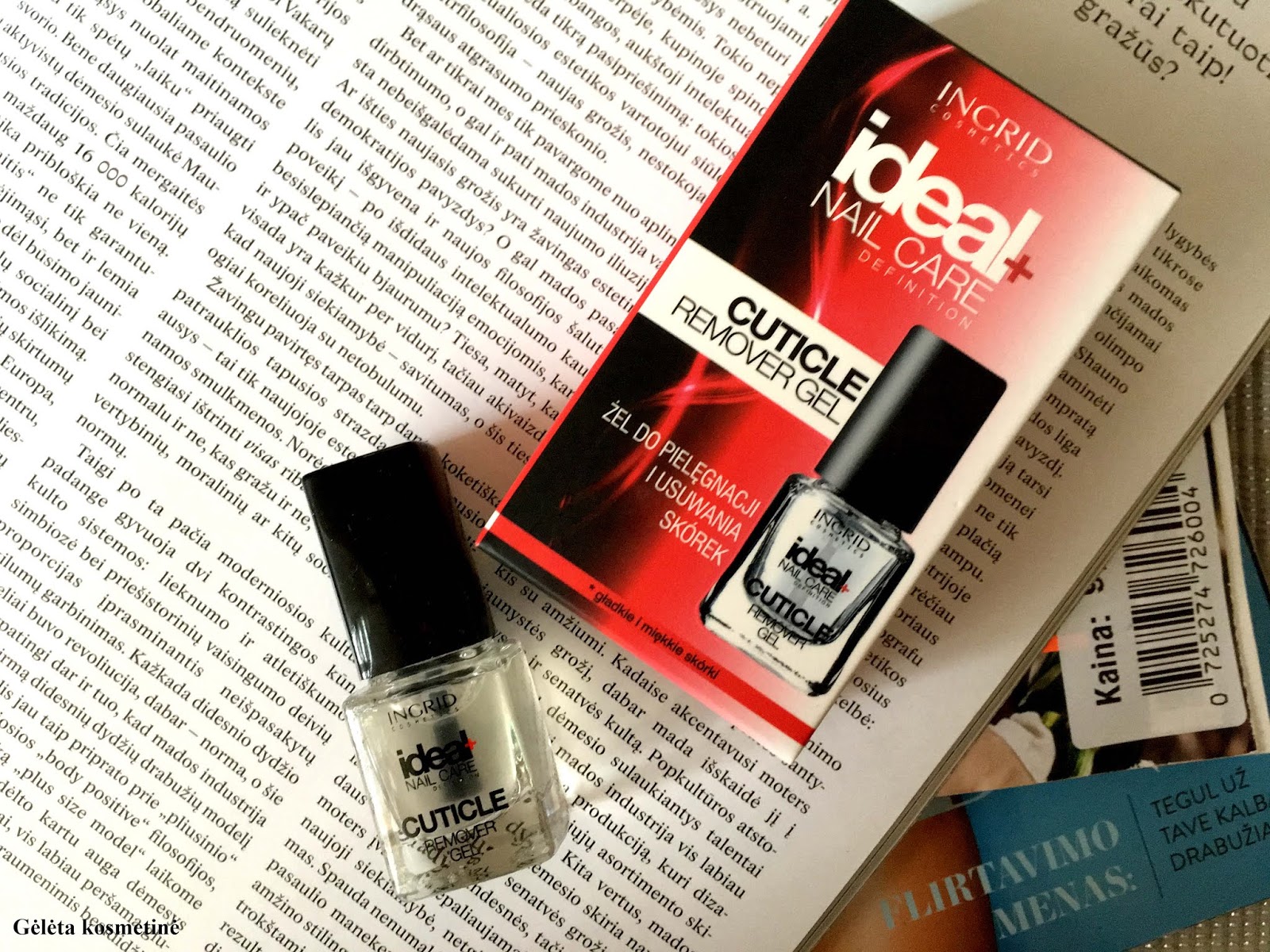 INGRID COSMETICS Ideal+ Nail Care Definition nagų odelių šalinimo gelis