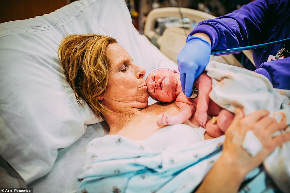 61-Year-Old Woman Gave Birth To Her Granddaughter For Her Son And His Husband