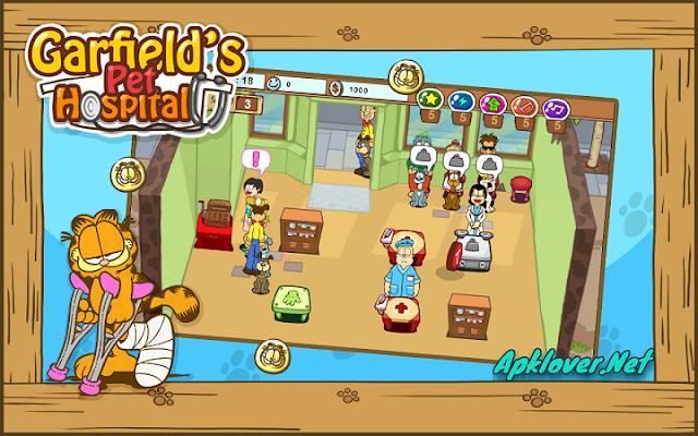 Garfield Pet Hospital MOD APK unlimited money Garfield Pet Hospital MOD APK