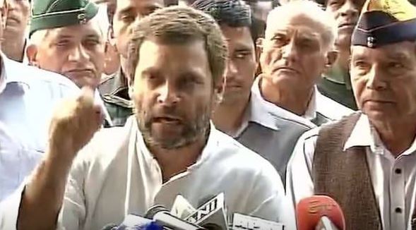 Treasure for industrialists -- nothing for peasants and army:Rahul Gandhi