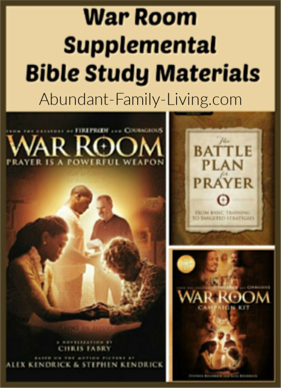 Abundant Family Living War Room Movie Supplemental Materials