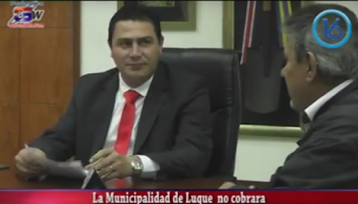 Luque: El intendente Carlos Echeverría informa sobre su gestión.