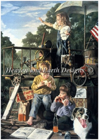 BOB-124 Cloudbuster Airlines HAED artwork by Bob Byerley " BOB-124 Cloudbuster Airlines