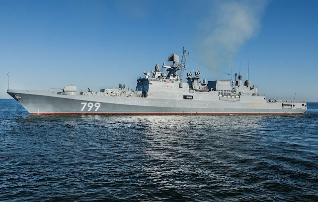 Frigate Admiral Makarov makes the transition to the Black Sea Fleet Frigate Admiral Makarov makes the transition to the Black Sea Fleet