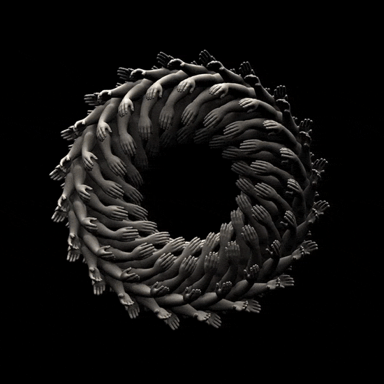 Hypnotic 3D Animated GIF Collection