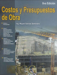 COSTOS Y PRESUPUESTOS DE OBRAS ING. MIGUEL SALINAS SEMINARIO pdf