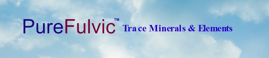 PureFulvic™ Trace Minerals & Elements