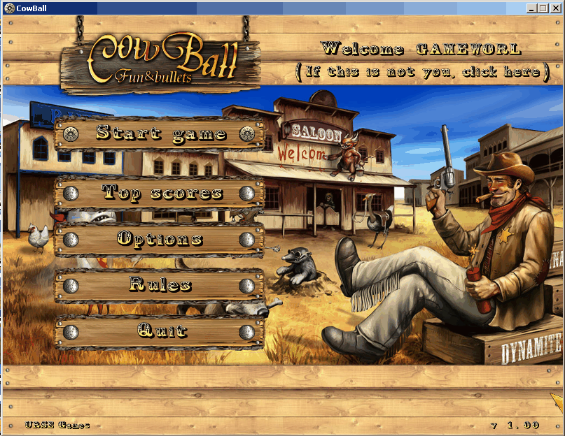 [pcport] Cow Ball Fun and Bullets GamesPowerUp