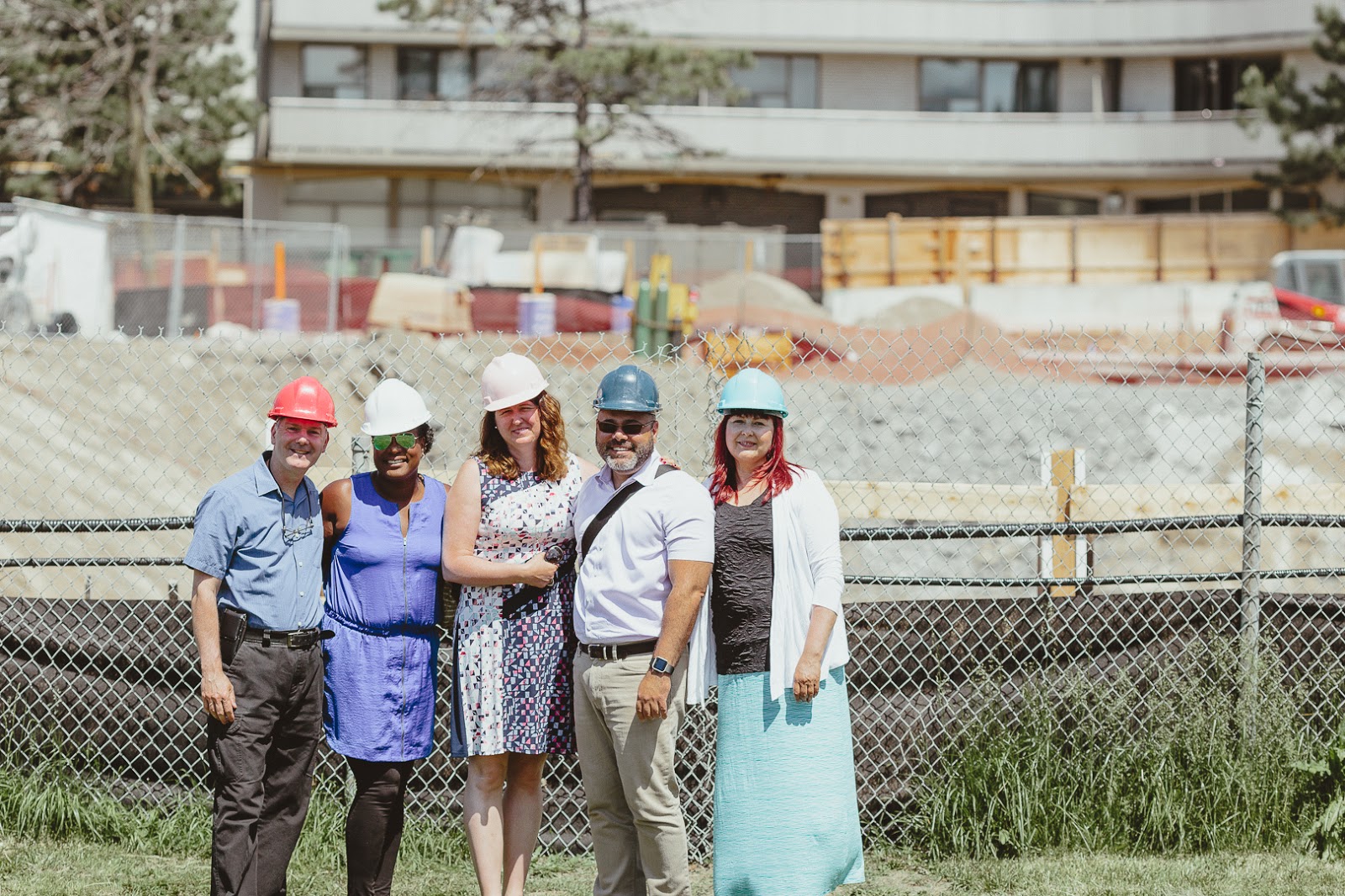 Options Group of Companies Construction has started at Danforth Village Estates!