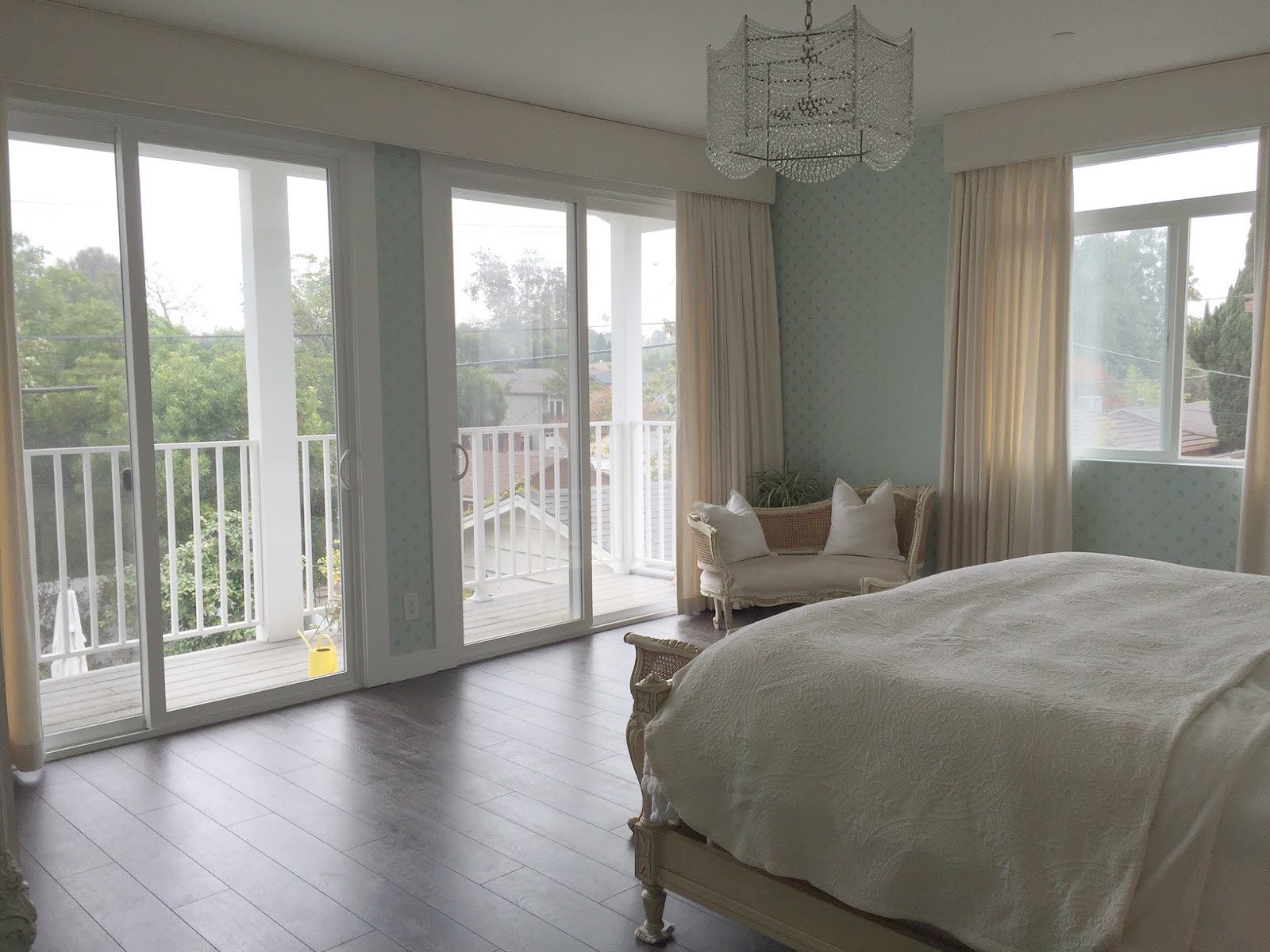 Master Bedroom Wallpaper Before & After The Daily Connoisseur