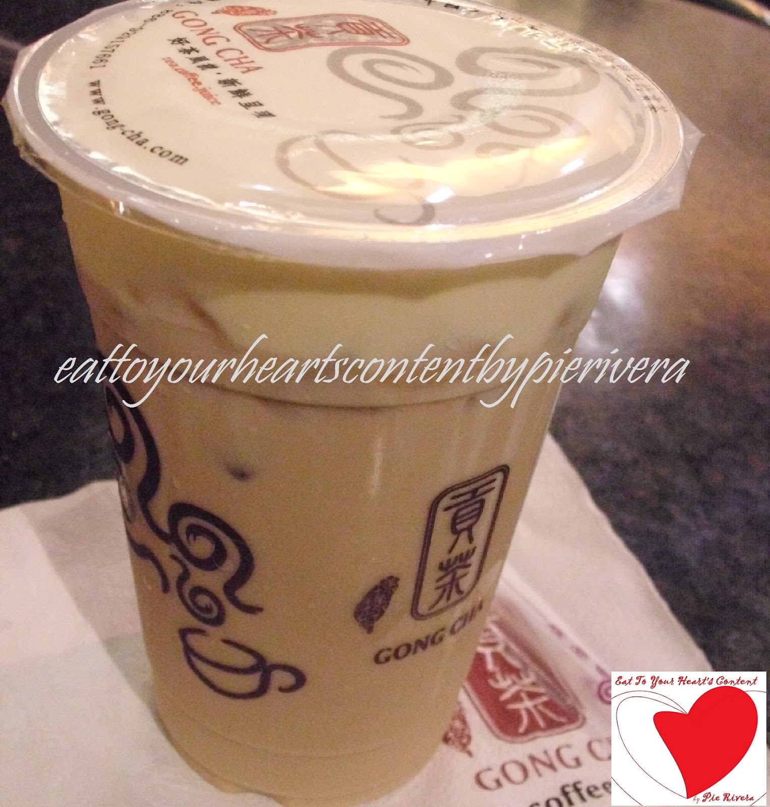 LIFE IS SWEET YEAR 2 GONG CHA ICE CREAM MILK TEA Eat To Your Heart