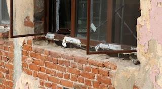 The old windowledge has gone The old windowledge has gone