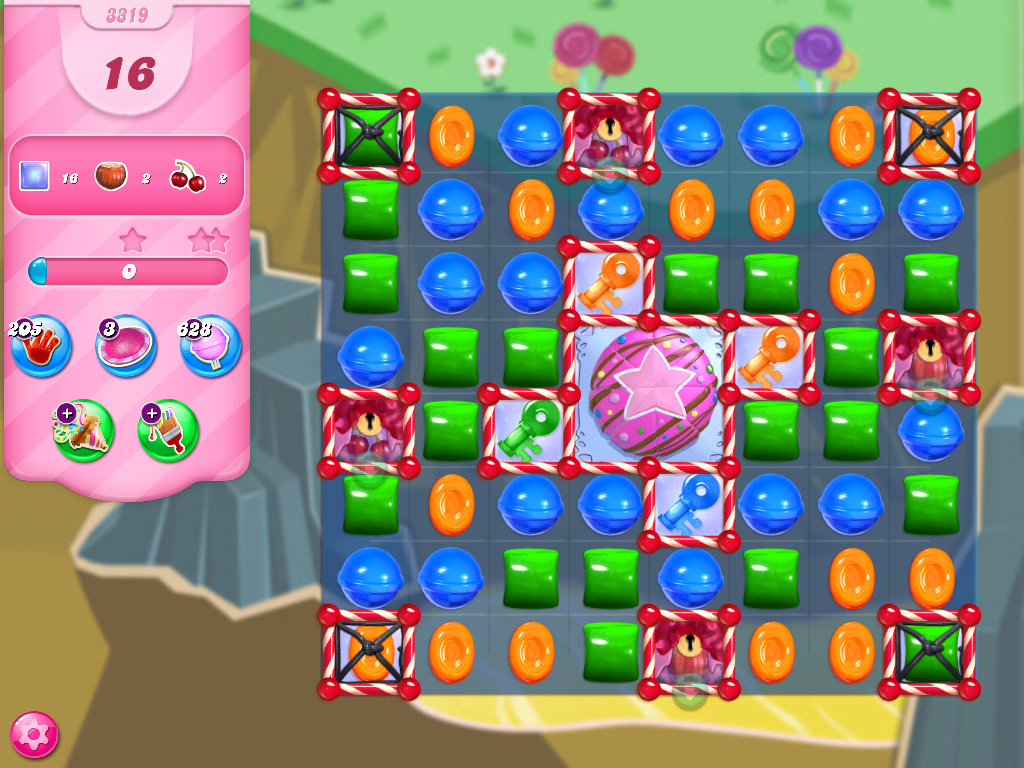 Candy Crush Saga level 3319 Candy Crush Saga level 3319