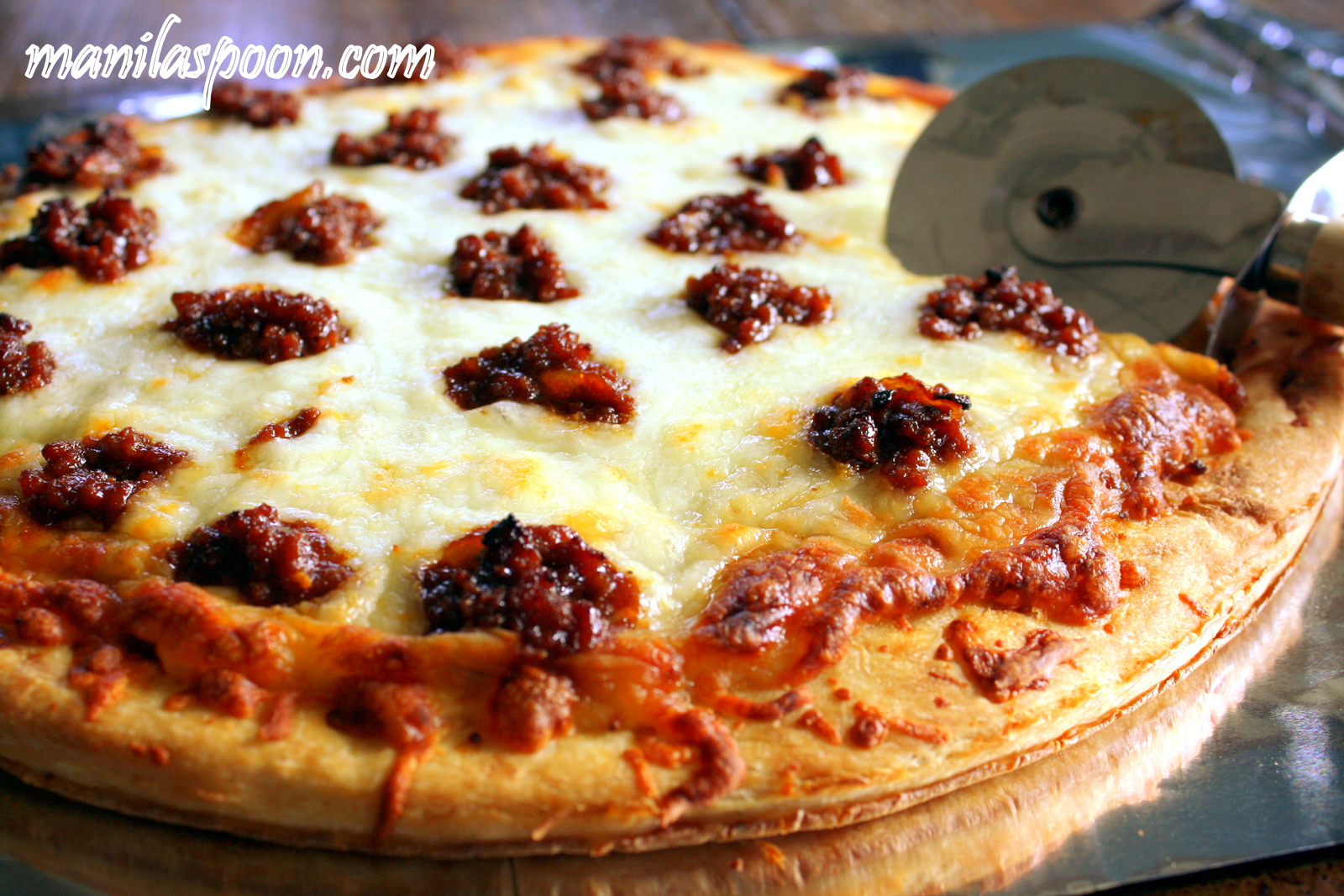 Ground Beef Barbecue Pizza Manila Spoon