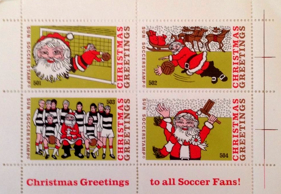 Football Sun Soccerstamp Stamps From the 1971-72 Season Clubs A-L 