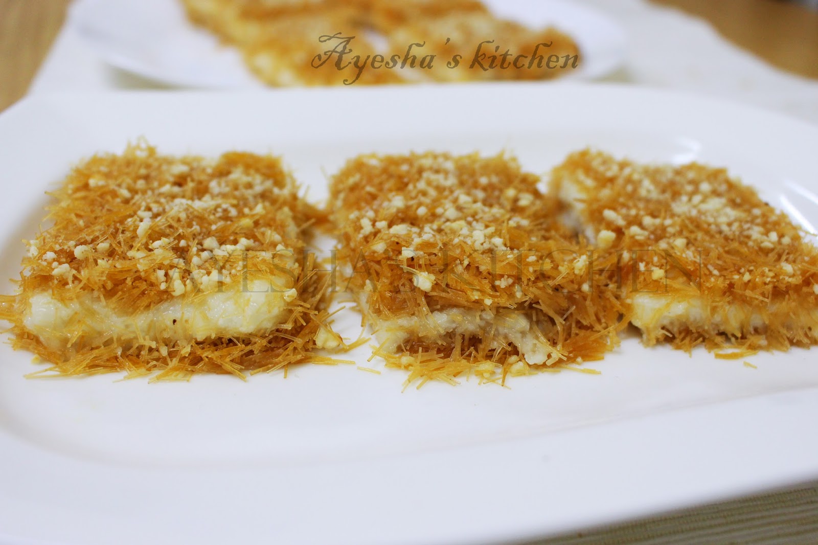 KUNAFA / KUNAFE WITH CHEESE VERMICELLI KUNAFA / EASY DESSERT RECIPES