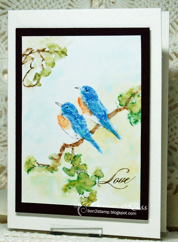 Stamping with Klass: Sweetest Sound Bluebirds