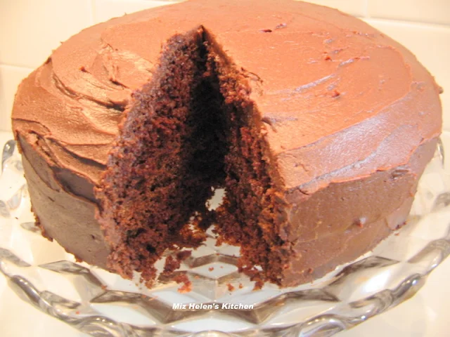 Hershey's "Perfectly Chocolate" Chocolate Cake at Miz Helen's Country Cottage