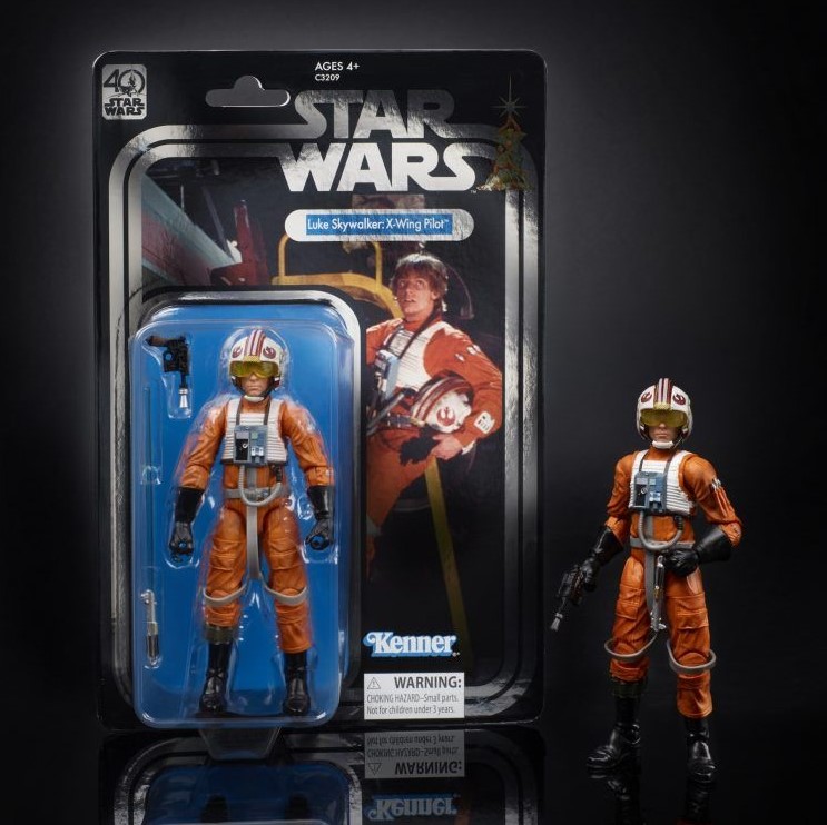 black series luke skywalker x wing