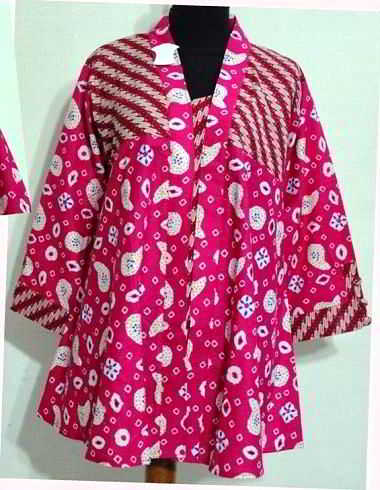 Gambar 14 Contoh Model  Baju  Batik  Ibu  Hamil  Modern Terbaru 