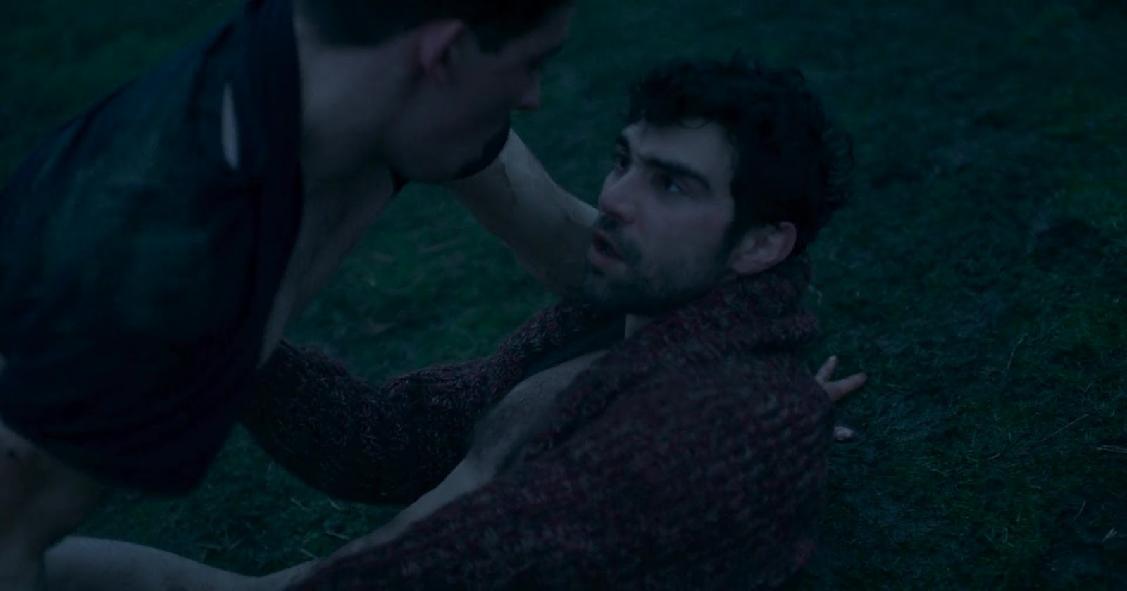 Alec Secareanu and Josh O'Connor nude in God's Own Country.