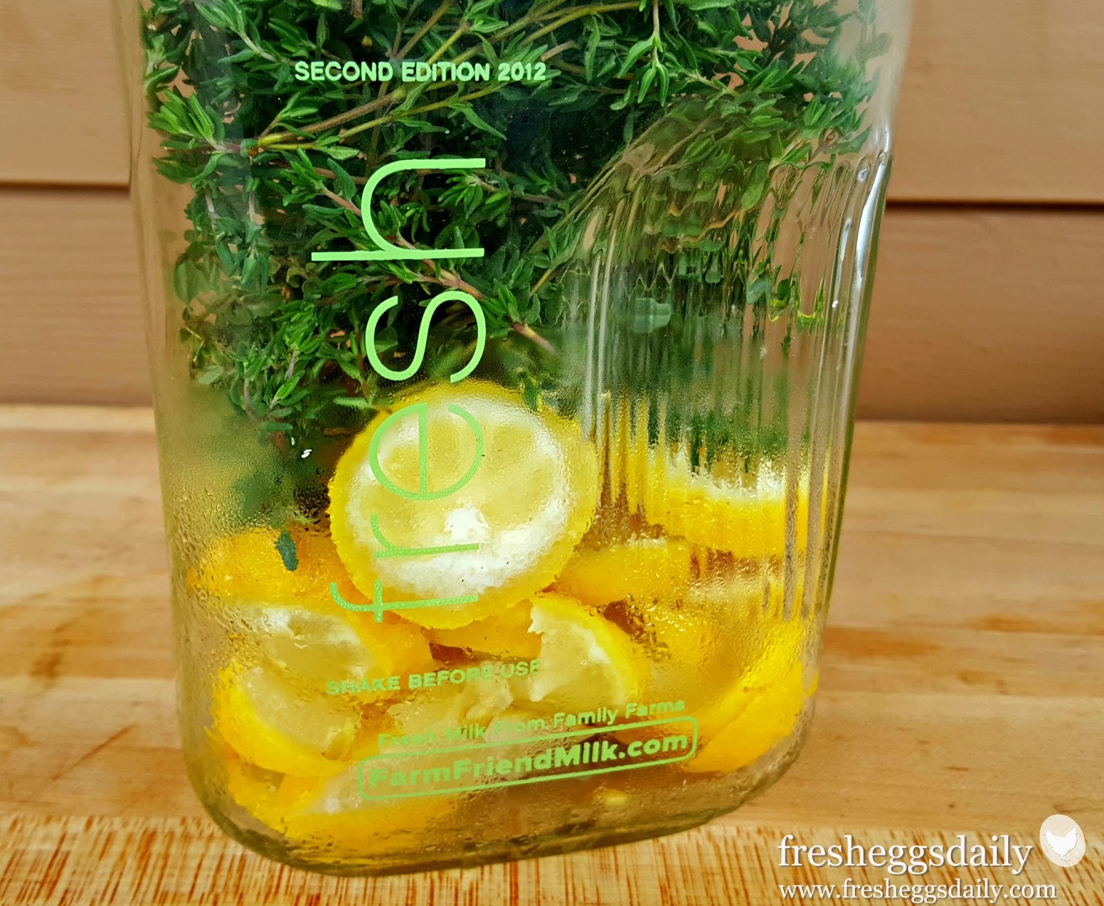 Homemade Lemon Thyme Herbal Cleaning Spray Fresh Eggs Daily®