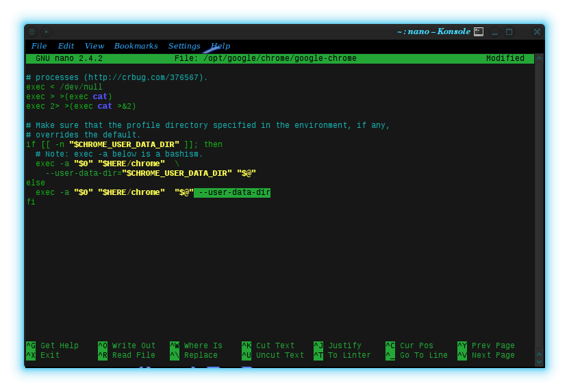 Chrome directory. Chrome directory