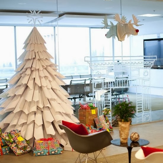 arbol navidad reciclaje