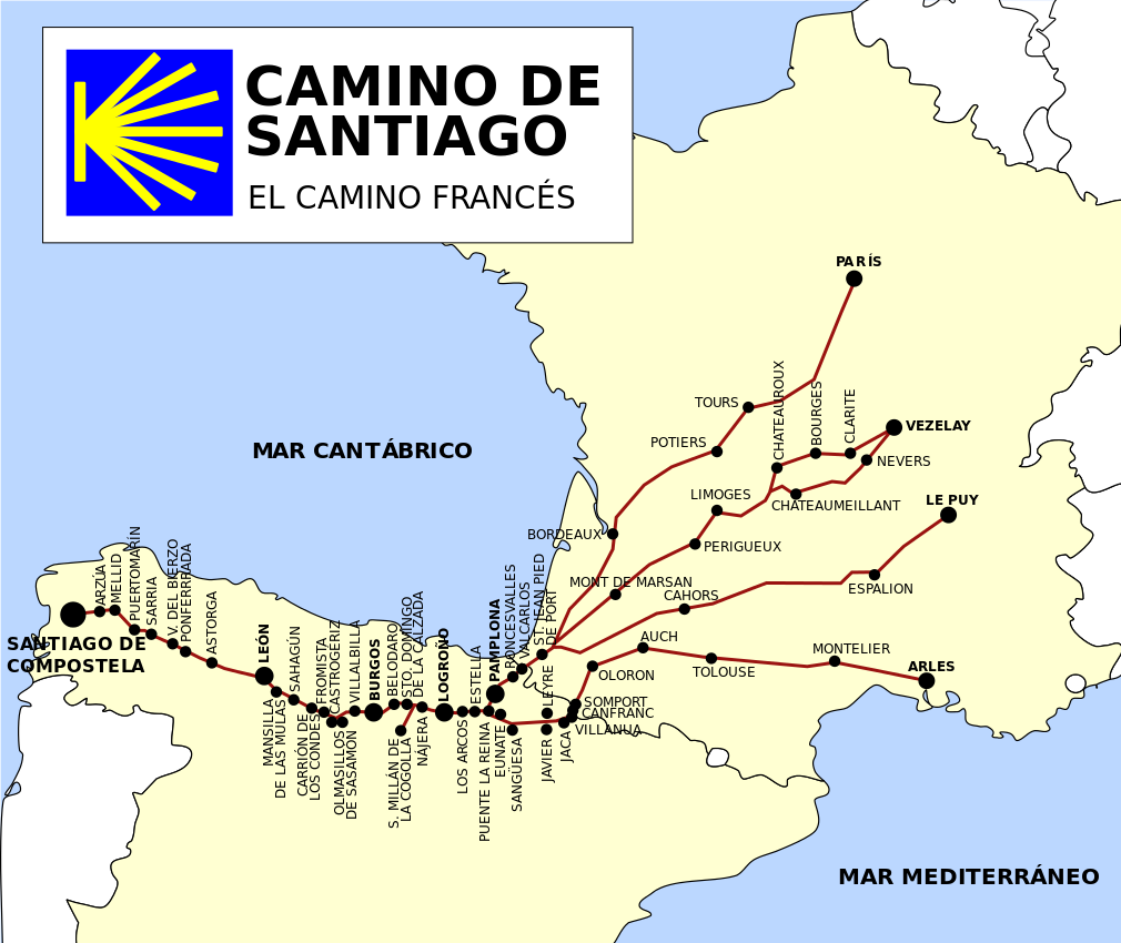 Las imágenes que yo veo Primera etapa del Camino de Santiago francés