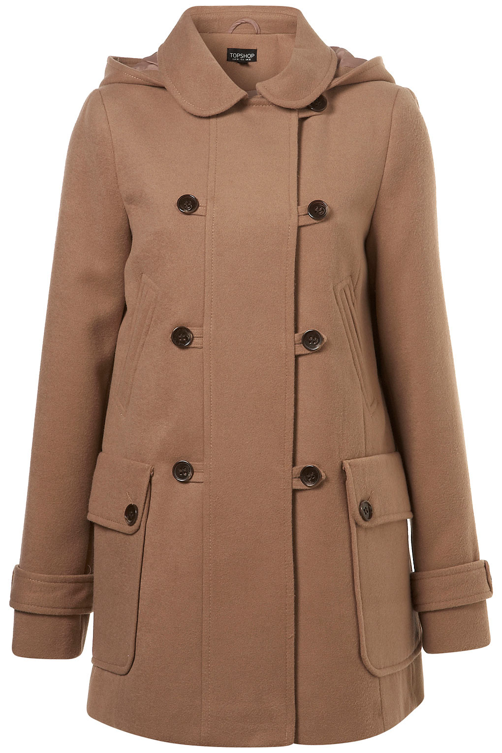 throwing paint on it: H&M winter coat