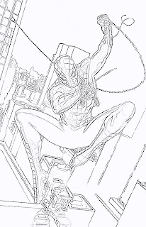 printable spiderman coloring pages for kids