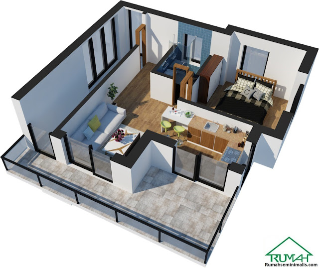 Denah Model Desain Gambar Rumah Minimalis Idaman Modern Denah Model Desain Gambar Rumah Minimalis Idaman Modern