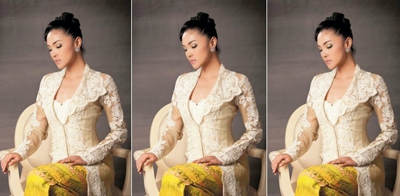 model kebaya renda