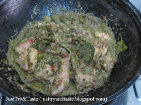 Resep Kari Ayam Hijau Ala Thai (Green Chicken Curry)