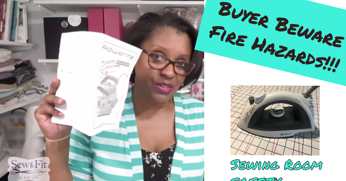 SewToFit by A.D. Lynn Buyer beware Electrical Fire Hazards and