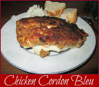 A Taste of Europe - Chicken Cordon Bleu @ kympossibleblog.blogspot.com