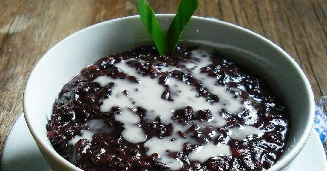 RESEPI BUBUR PULUT HITAM SEDAP - R E S E P I