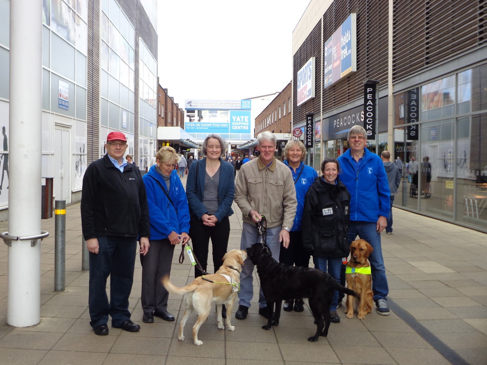 Focus on the LaddenFrome area Blindfold walk in Yate