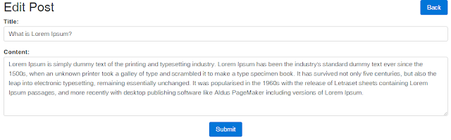 edit item with crud system in Laravel 5 edit item with crud system in Laravel 5