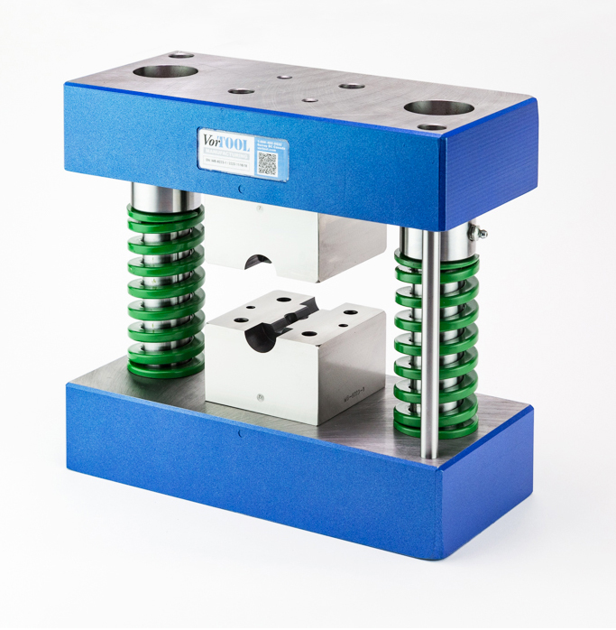 Vortool Manufacturing Ltd. Ball end wire rope crimping and swage die
