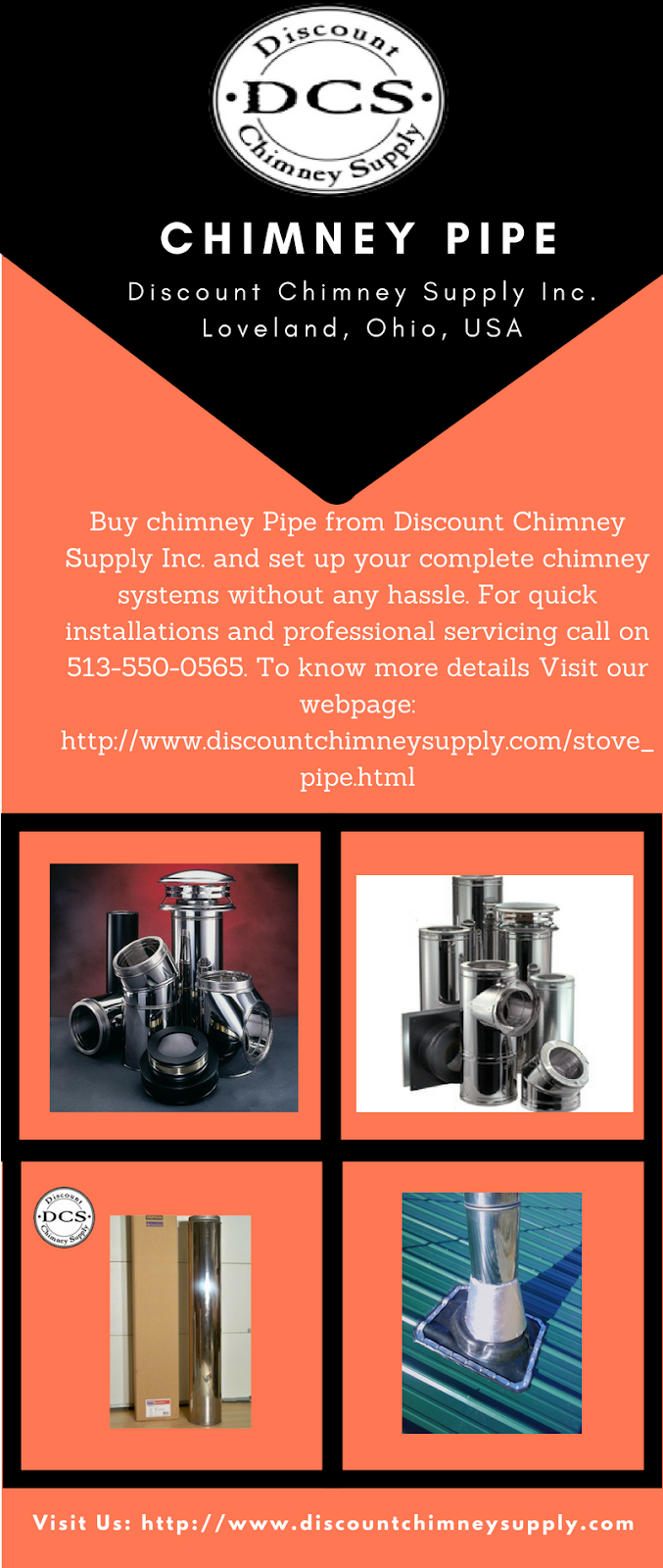 Discount Chimney Supply Best Chimney Pipe available at Discount