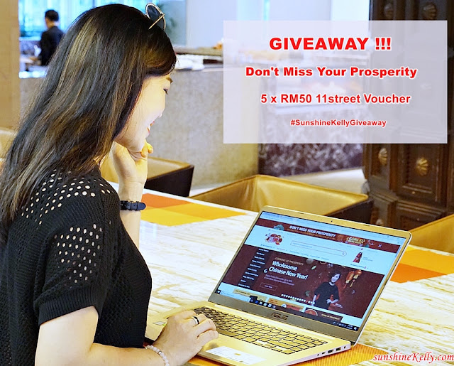 Don’t Miss Your Prosperity, 11street, Sunshine Kelly, CNY Giveaway, CNY Groceries Shopping, Online Shopping