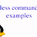 Một số ví dụ less command line trên Linux