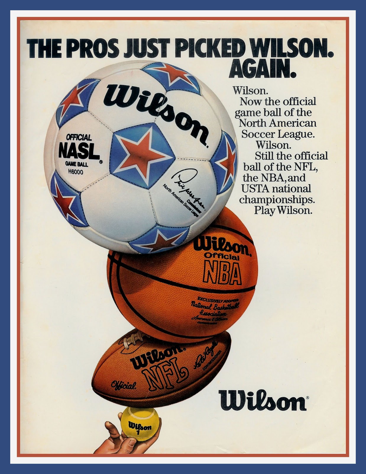 NORTH AMERICAN SOCCER LEAGUE: WILSON SPORTING GOODS, 1983