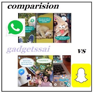 whatsapp vs snapchat app