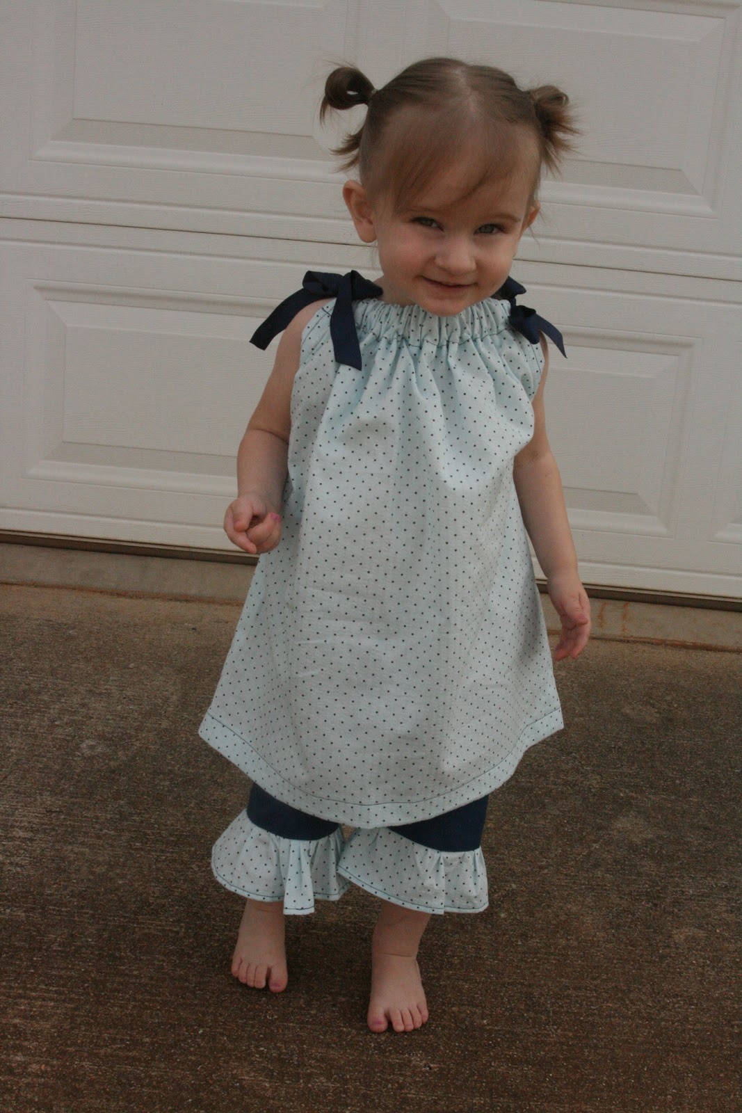 H.S. Homemade Pillowcase Dresses and Bloomers