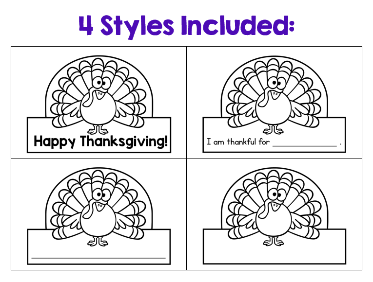 Turkey Headband Craft For Kids [With Free Template]