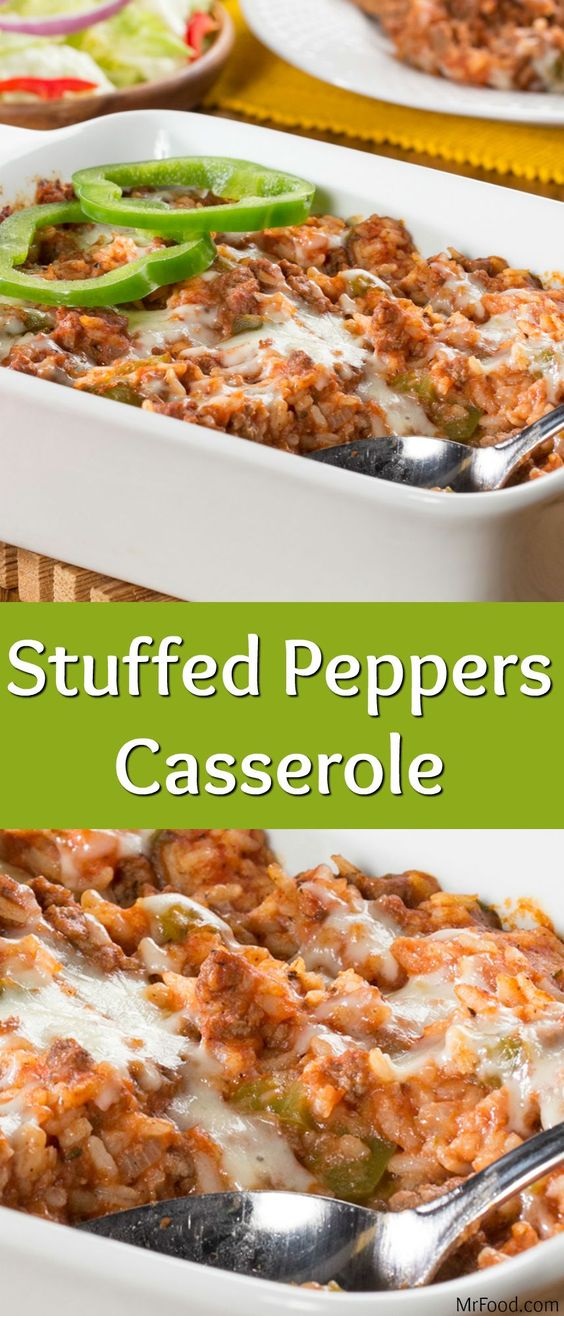 Stuffed Peppers Casserole