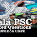 Kerala PSC Model Questions for LD Clerk - 13