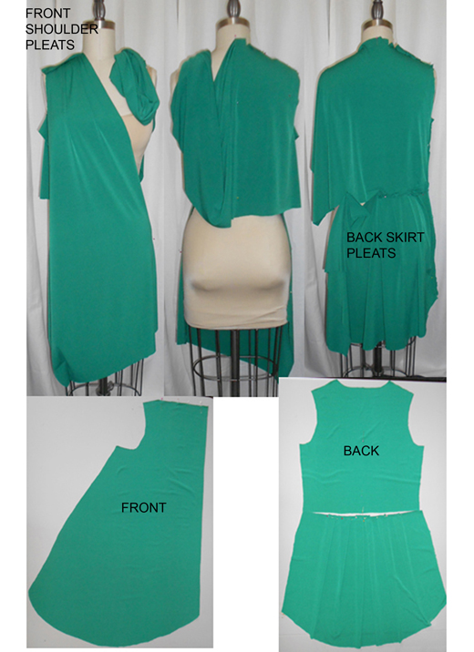 Runway Sewing: PROJECT #16: WRAP DRESS WITH VINTAGE VEST